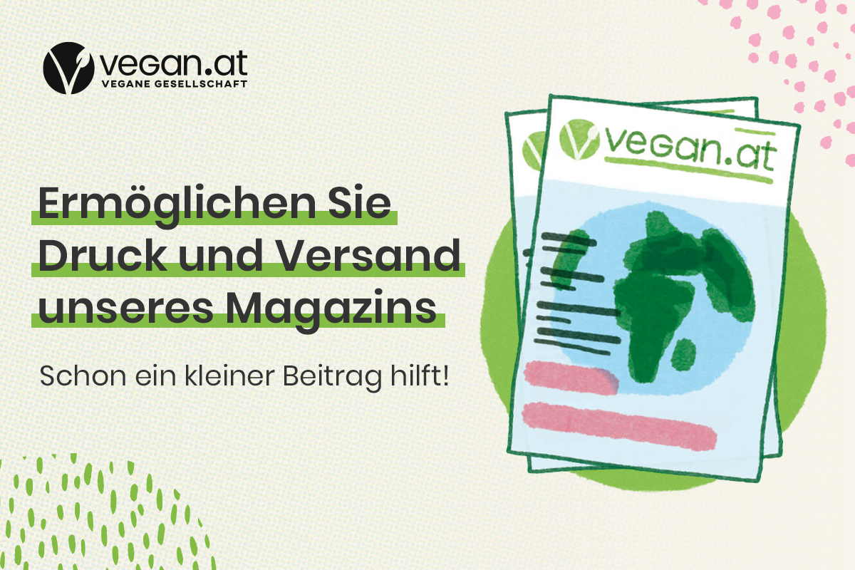 Ermöglichen Sie Druck und Versand unseres Magazins – schon ein kleiner Beitrag hilft!