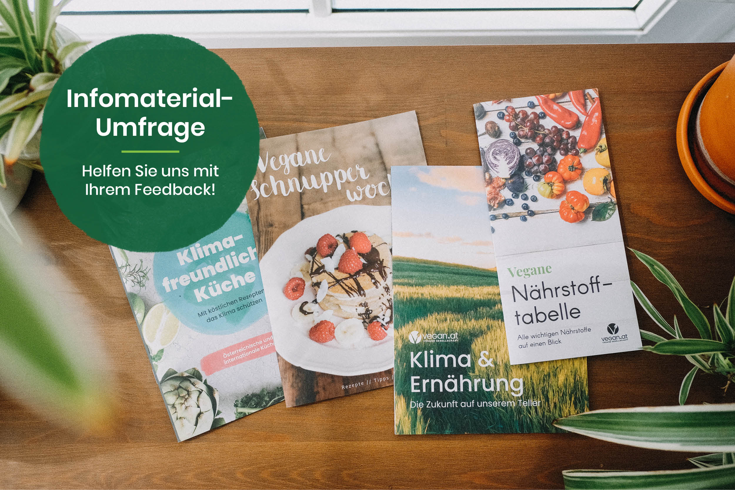 Infomaterialumfrage: Helfen Sie uns mit Ihrem Feedback!