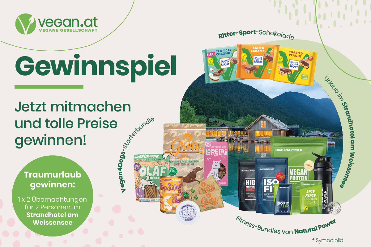 © VEGAN.AT Einzelne Preise abgebildet