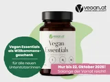 Vegan Essentials als Willkommensgeschenk, nur bis 22. Oktober 2026