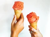 Veganes Eis im Eissalon