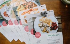 Vegane Rezeptkarten