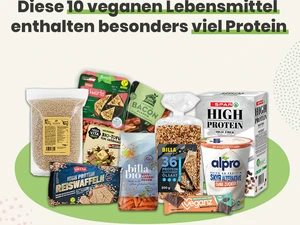 Diese 10 veganen Lebensmittel enthalten besonders viel Protein: Unsere Geheimtipps