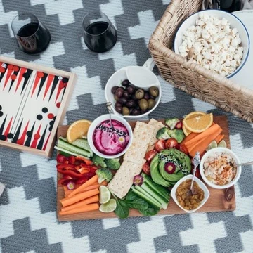 Vegane Rezepte für Picknicks & Partys