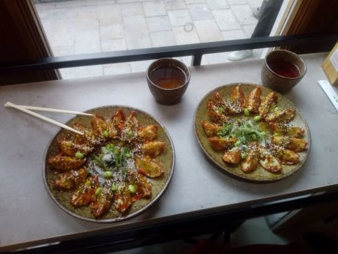 Delikatesse Gyoza im Foodstock